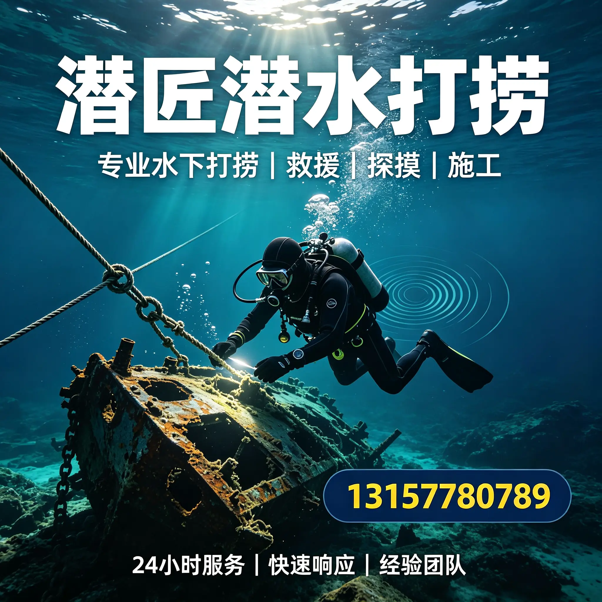 彭州水下打捞作业服务产品